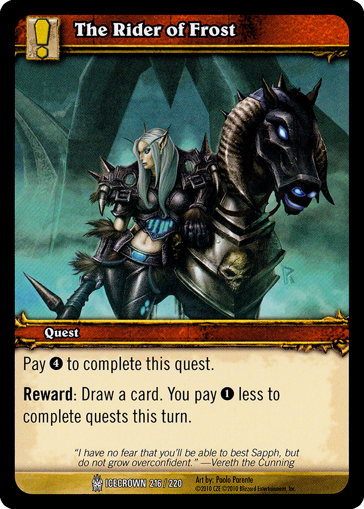 The Rider of Frost