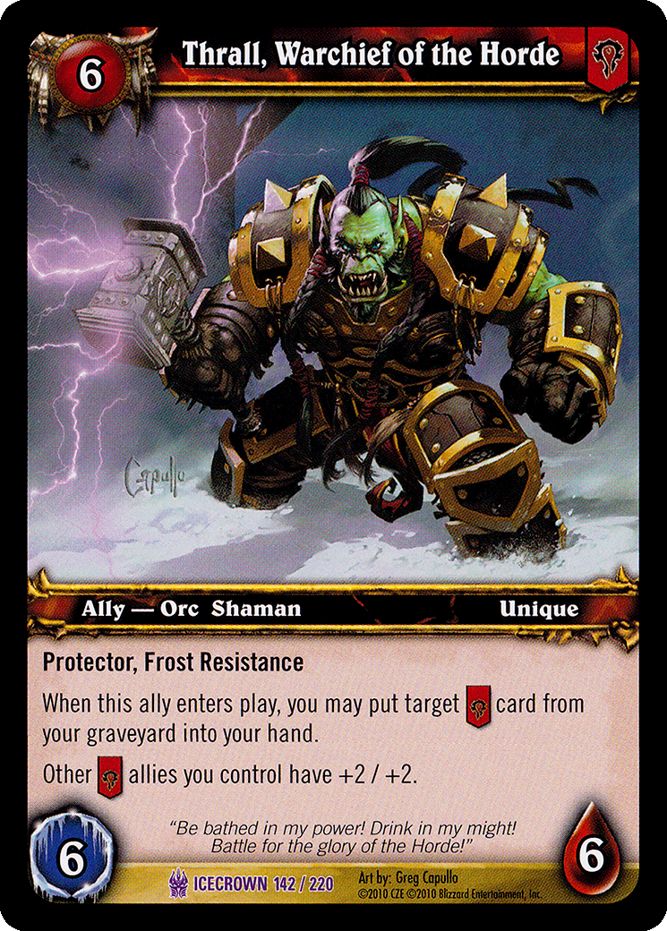 Thrall, Warchief of the Horde