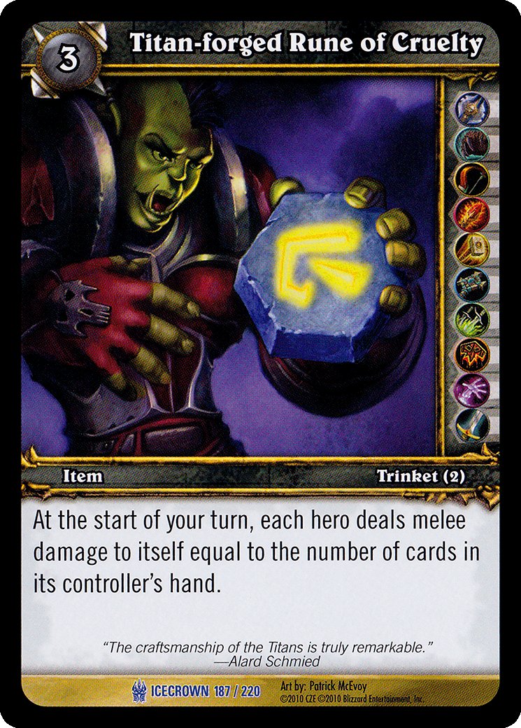 Titan-forged Rune of Cruelty
