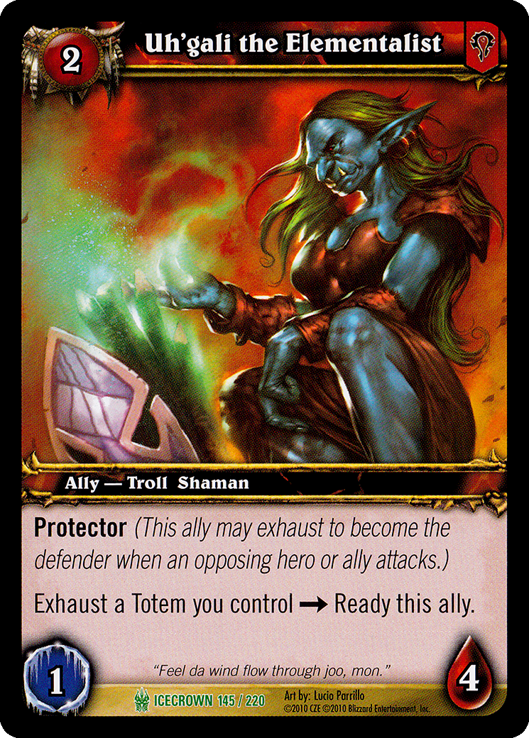 Uh'gali the Elementalist