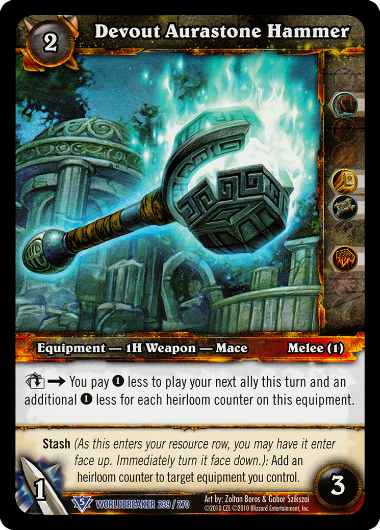 Devout Aurastone Hammer