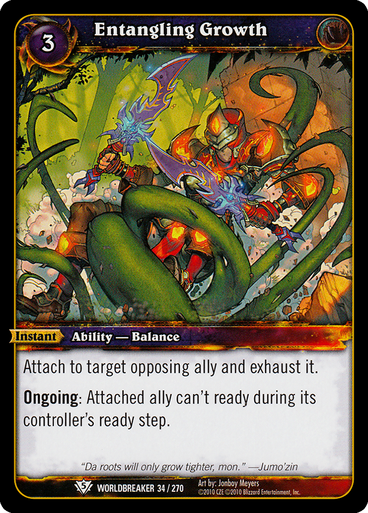 Entangling Growth