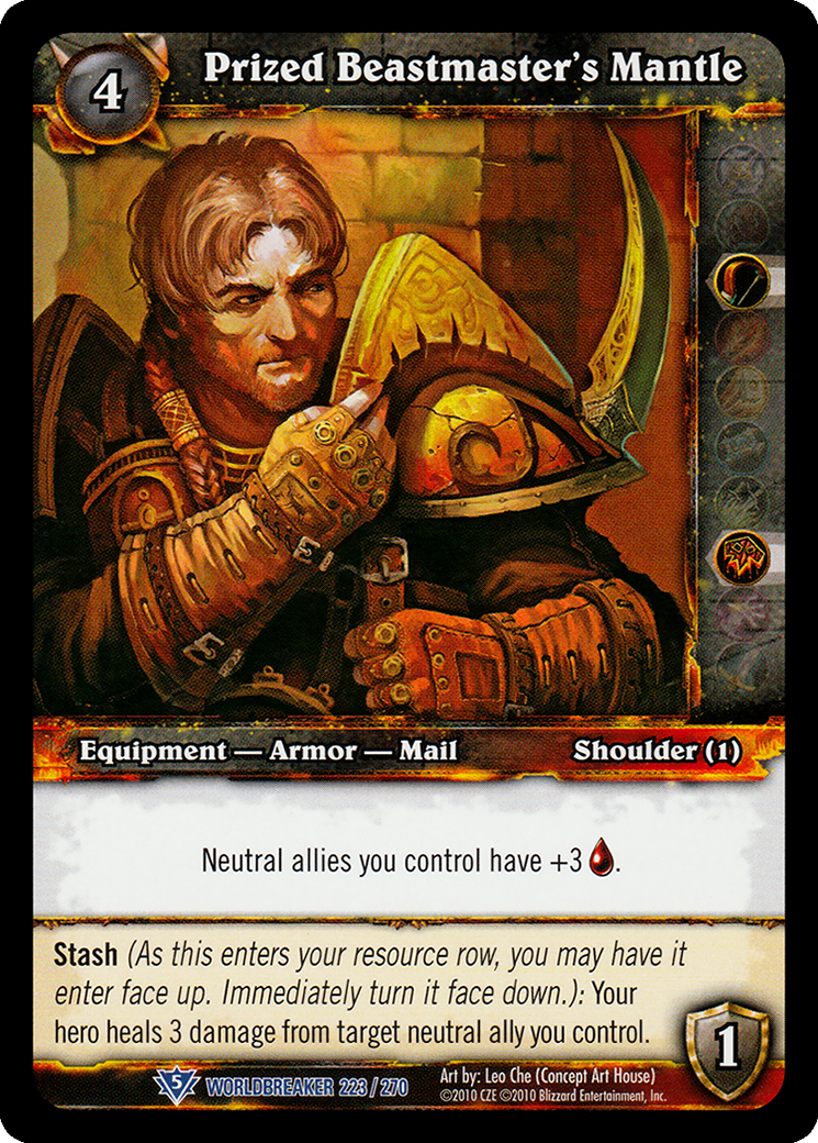 Prized Beastmaster's Mantle