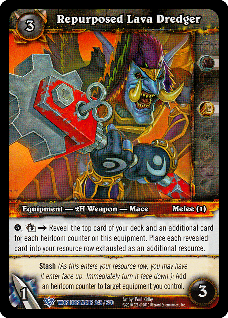 Repurposed Lava Dredger