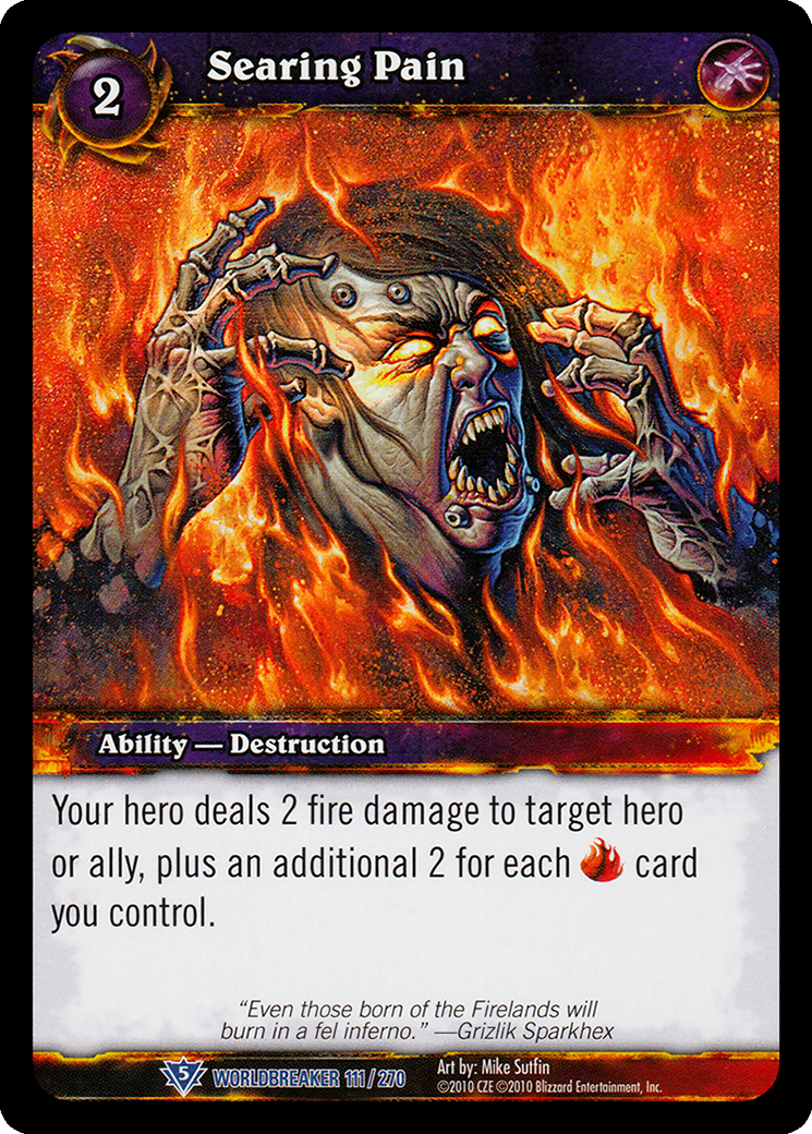 Searing Pain