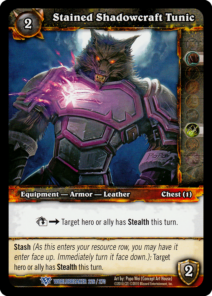 Stained Shadowcraft Tunic