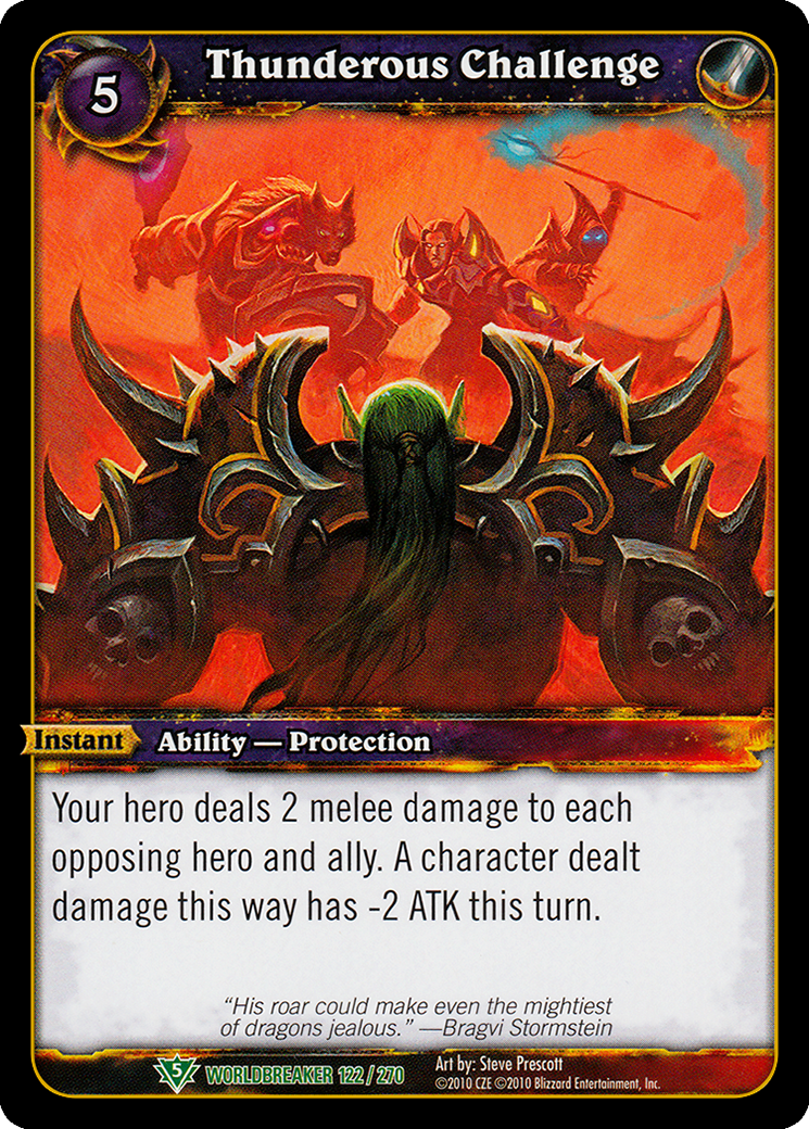 Thunderous Challenge