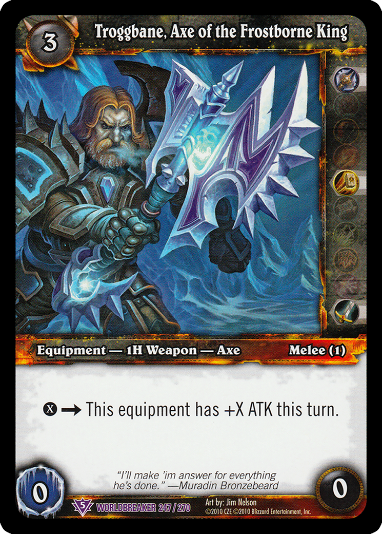 Troggbane, Axe of the Frostborne King
