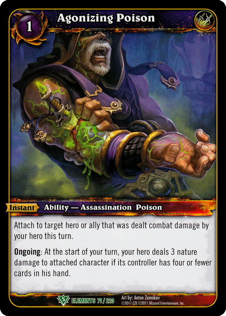 Agonizing Poison