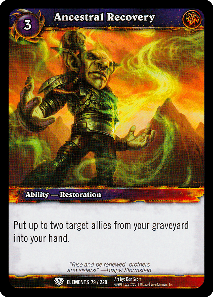 Ancestral Recovery