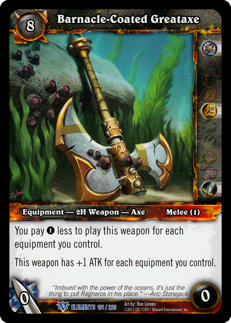 Barnacle-Coated Greataxe