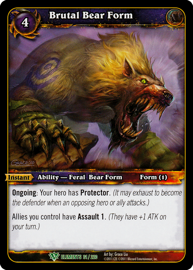 Brutal Bear Form