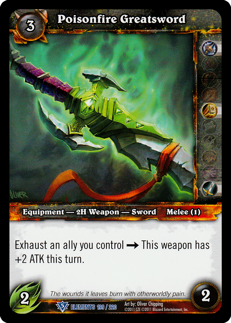 Poisonfire Greatsword