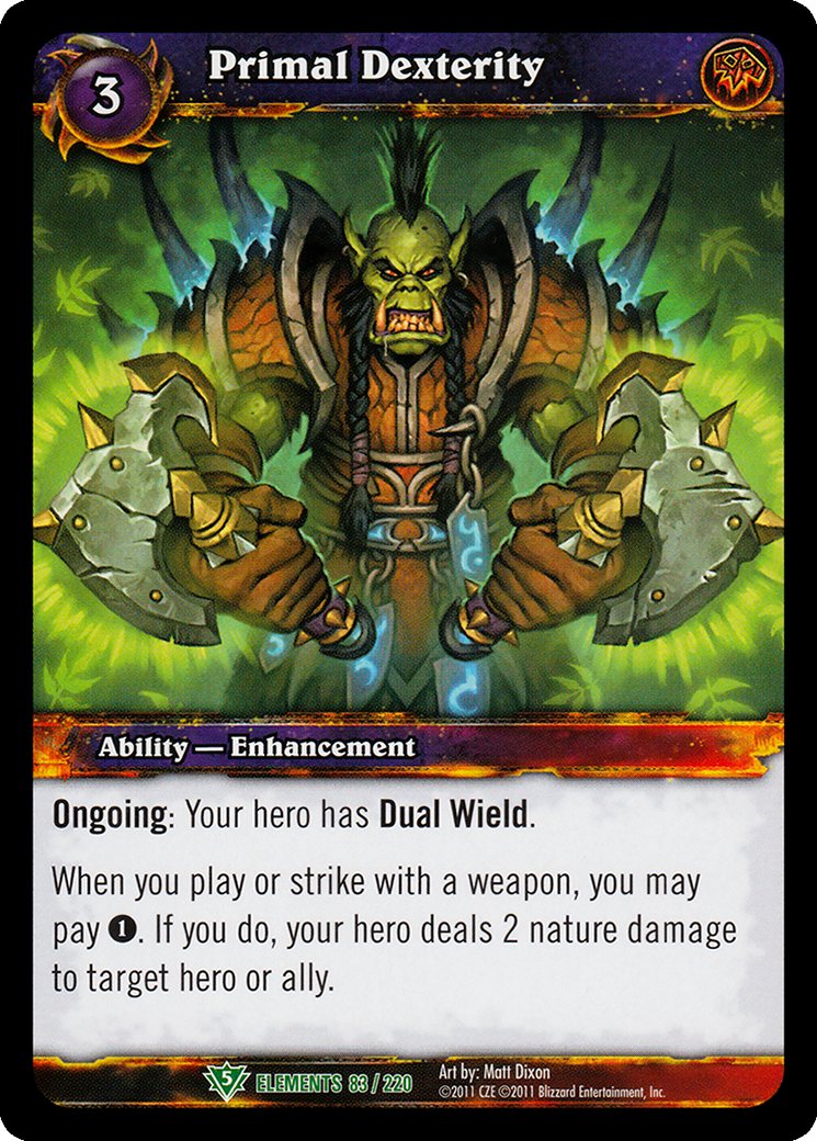 Primal Dexterity