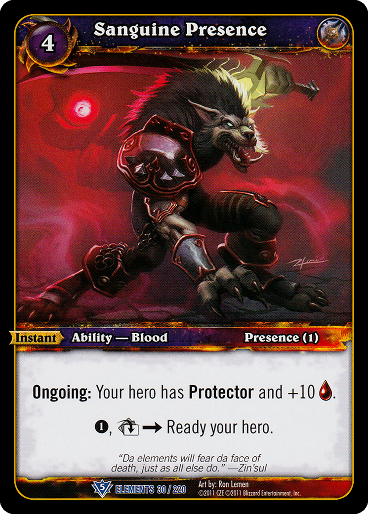 Sanguine Presence