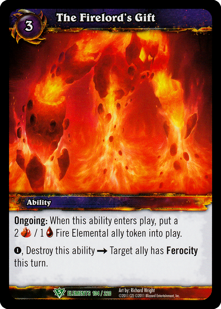 The Firelord's Gift