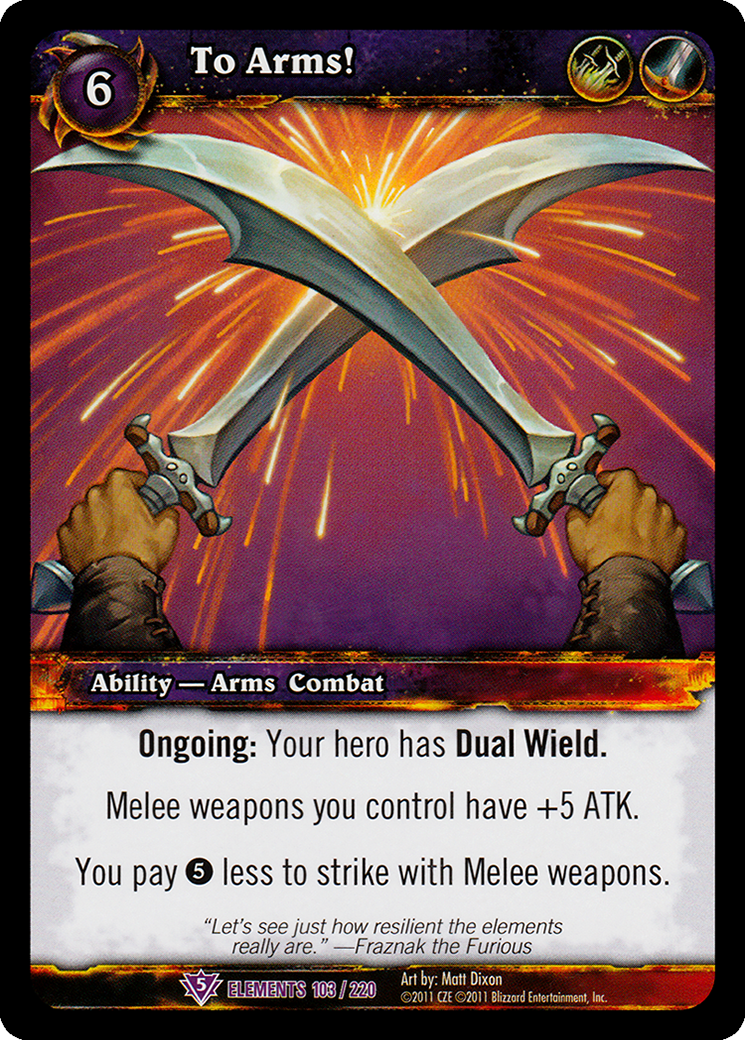 To Arms!