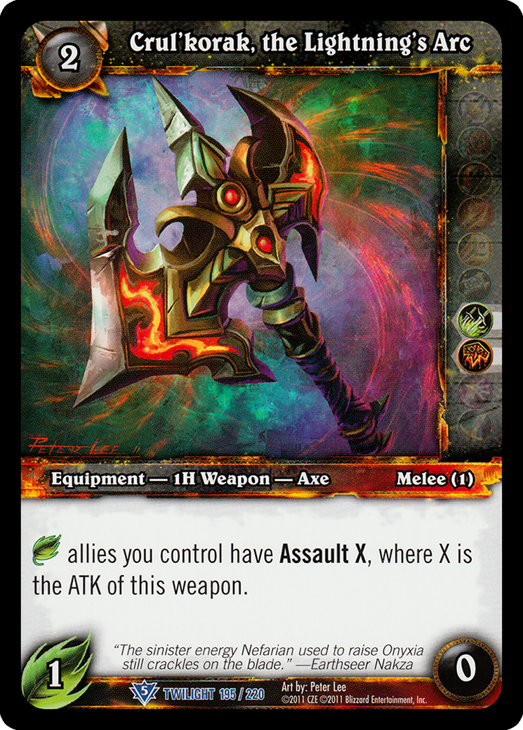 Crul'korak, the Lightning's Arc