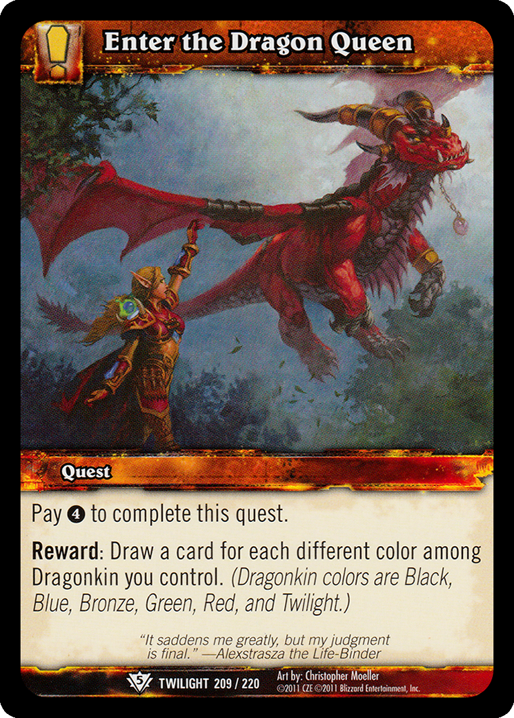 Enter the Dragon Queen