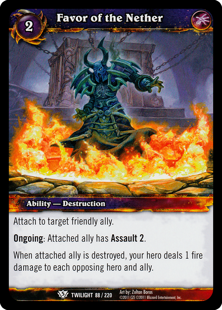 Favor of the Nether