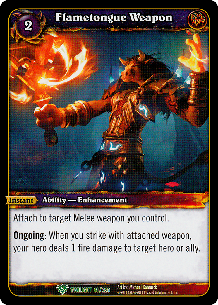 Flametongue Weapon