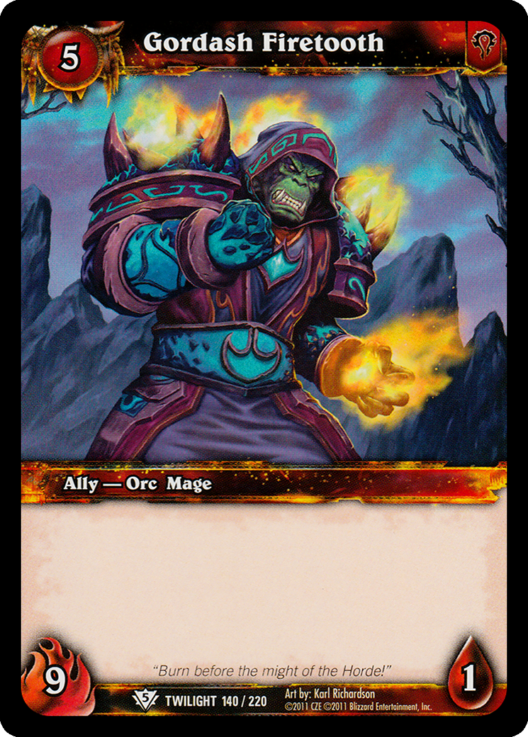 Gordash Firetooth