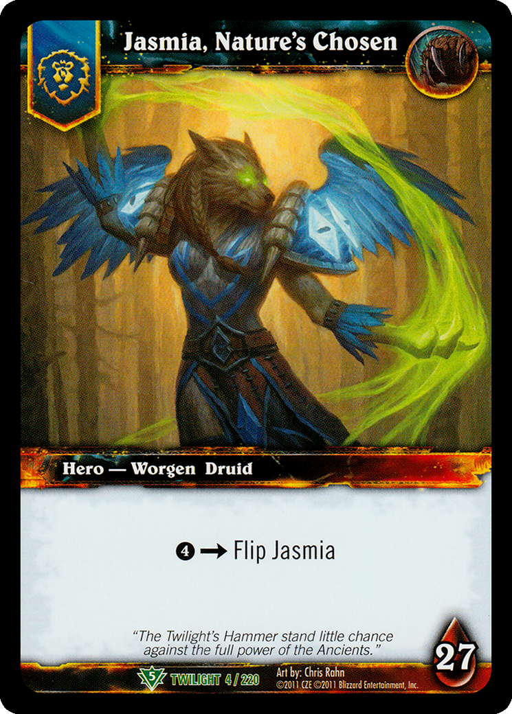 Jasmia, Nature's Chosen