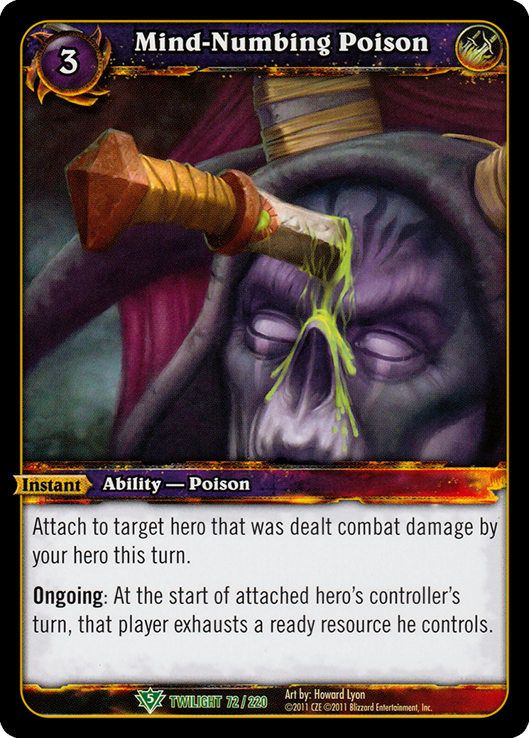 Mind-Numbing Poison