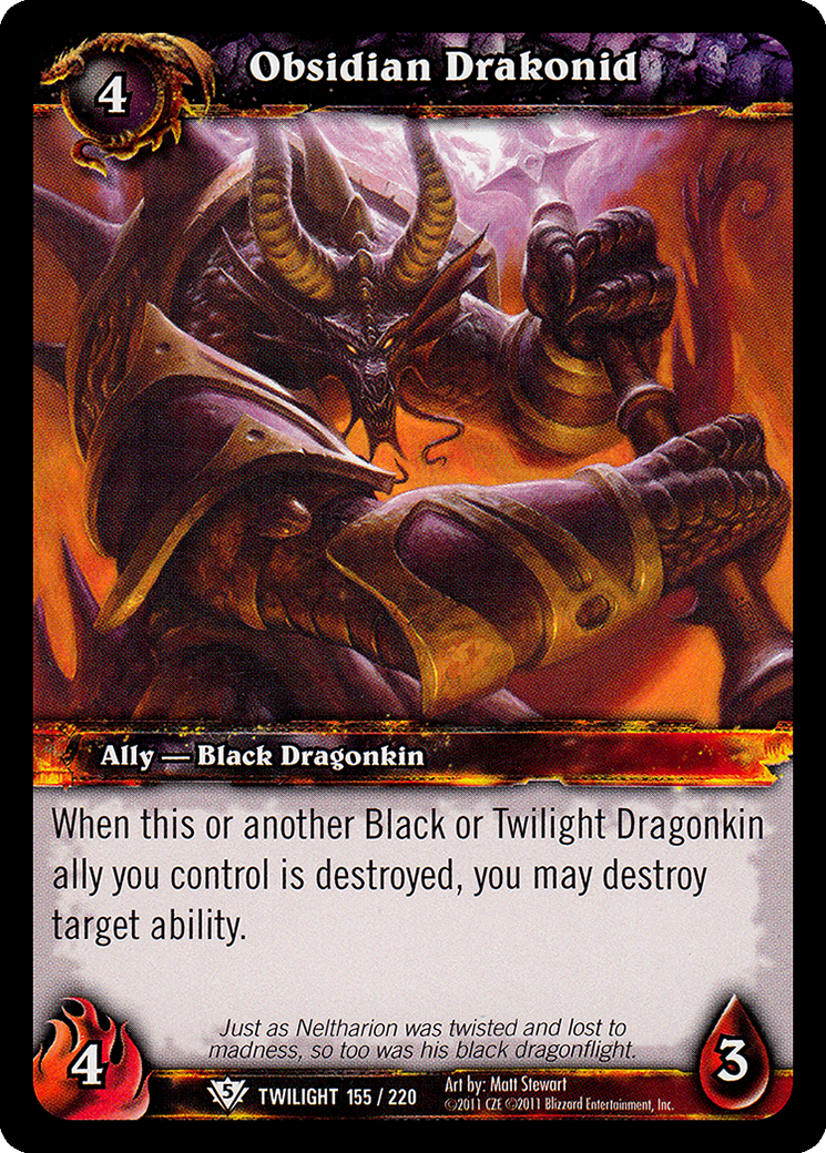 Obsidian Drakonid