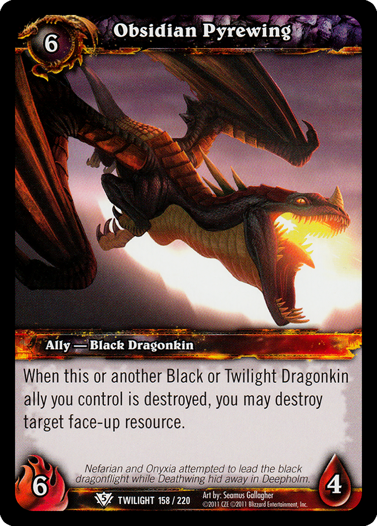 Obsidian Pyrewing