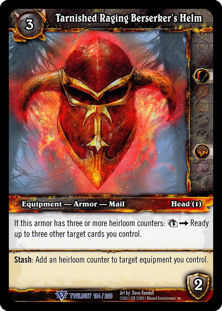 Tarnished Raging Berserker's Helm