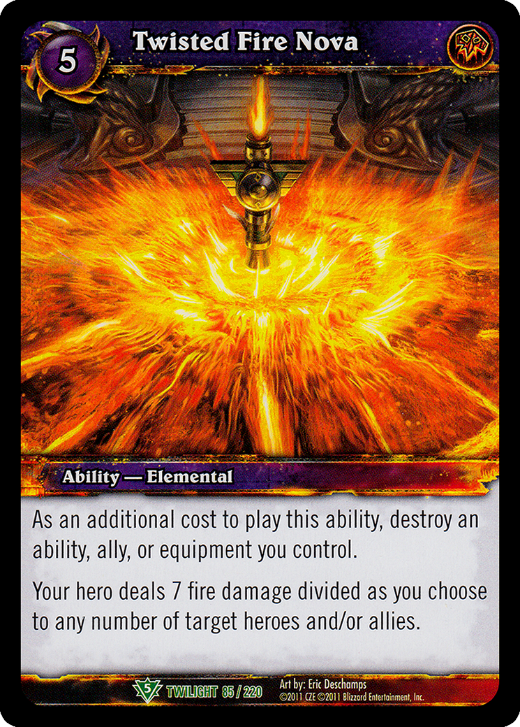 Twisted Fire Nova