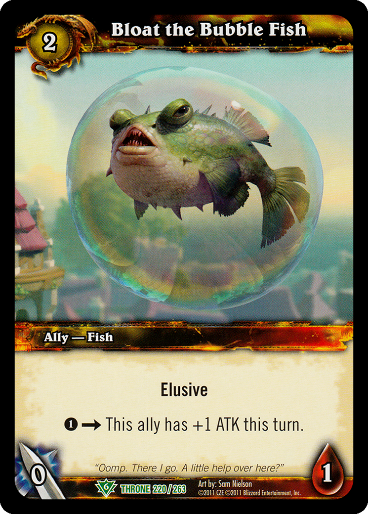 Bloat the Bubble Fish