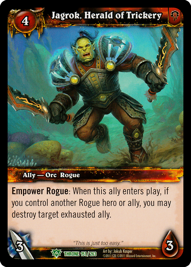 Jagrok, Herald of Trickery