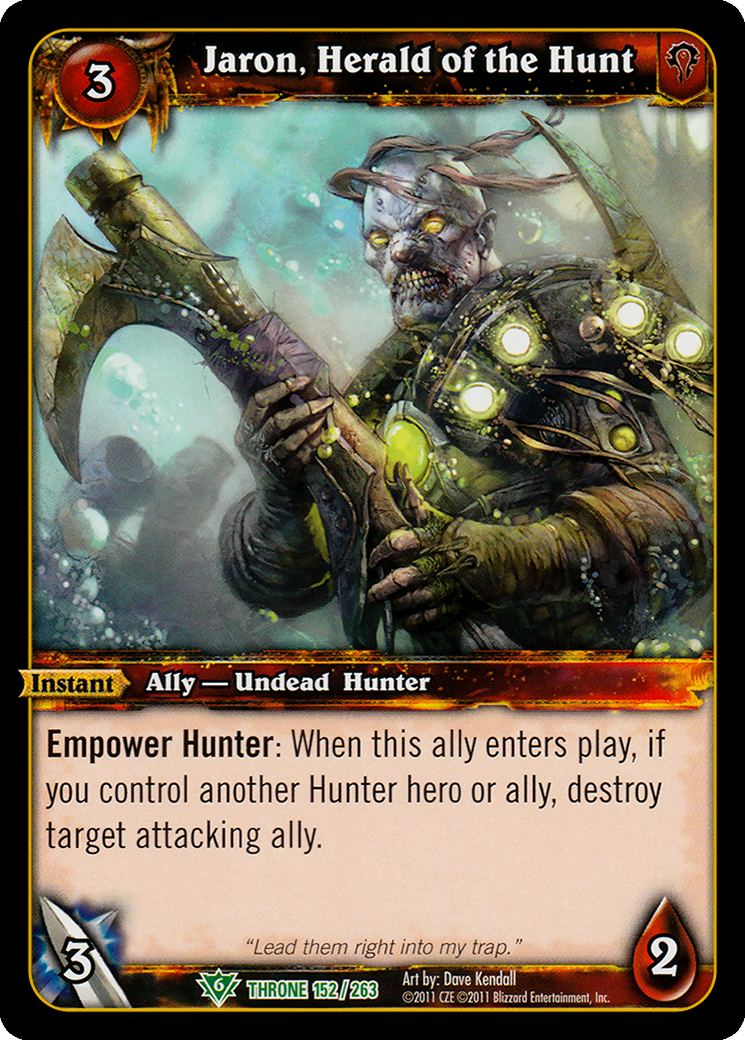 Jaron, Herald of the Hunt