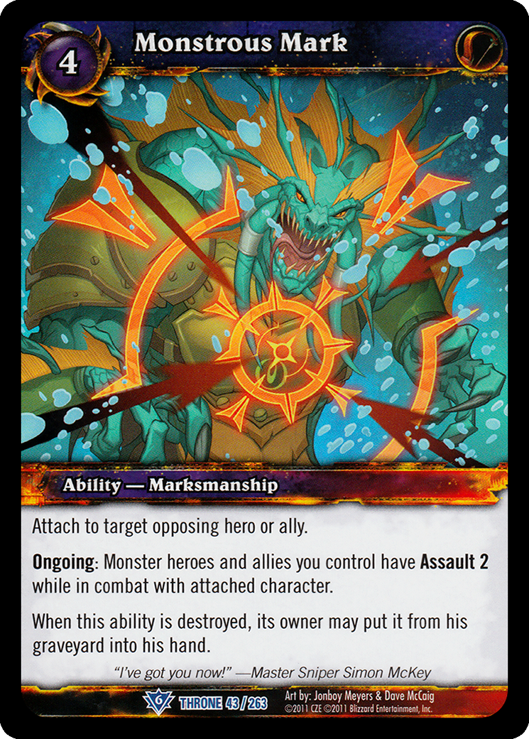 Monstrous Mark