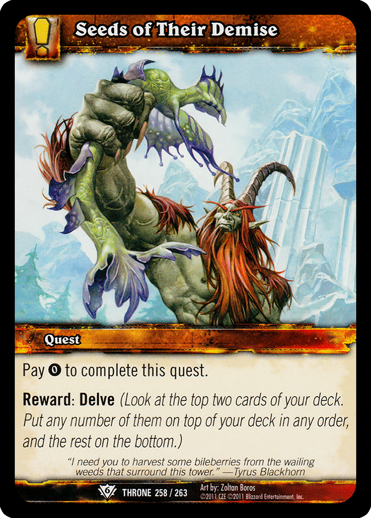 Seeds of Their Demise