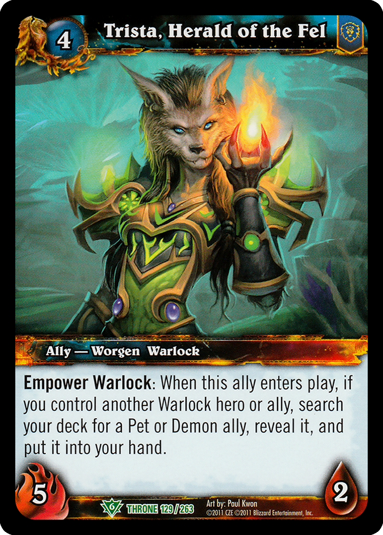 Trista, Herald of the Fel