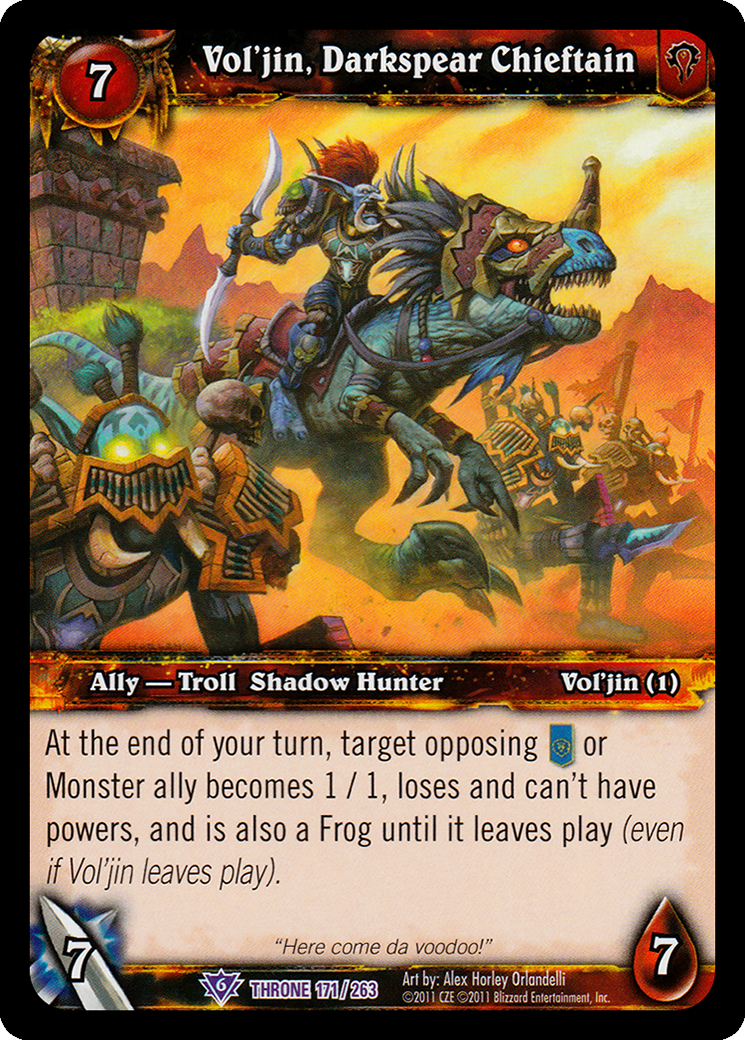 Vol'jin, Darkspear Chieftain