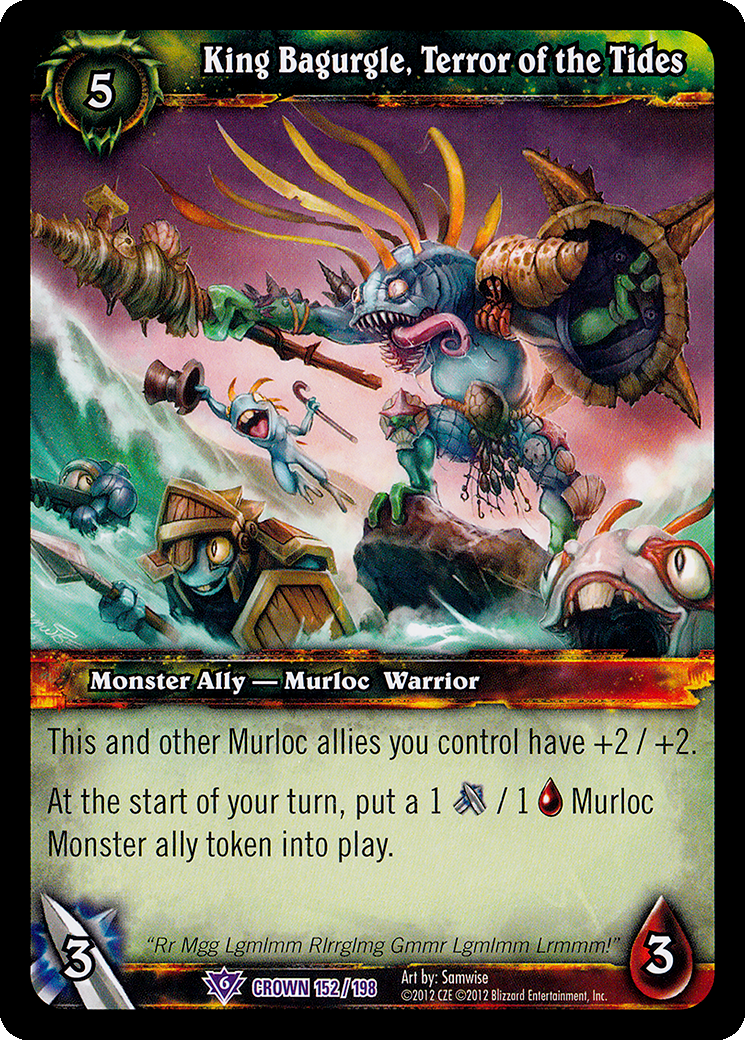King Bargurgle, Terror of the Tides