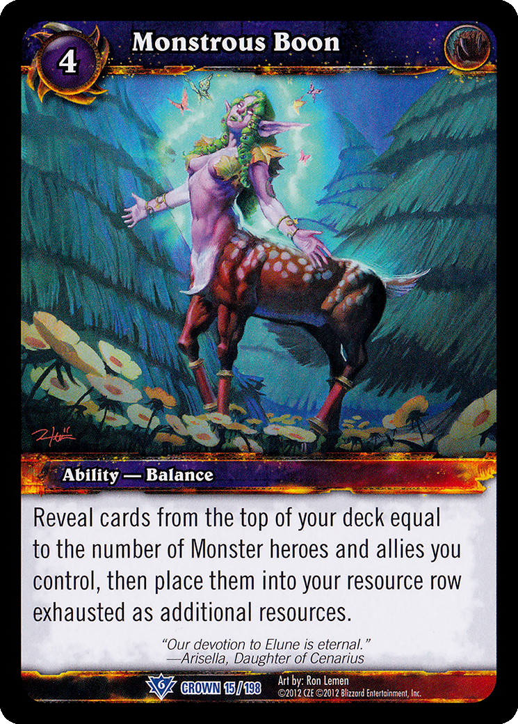 Monstrous Boon