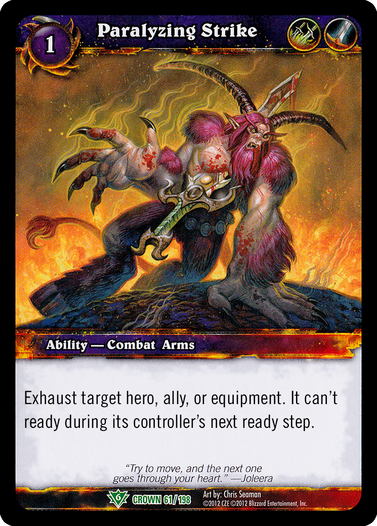 Paralyzing Strike