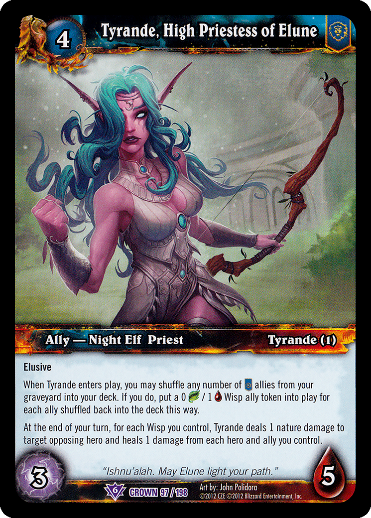 Tyrande, High Priestess of Elune