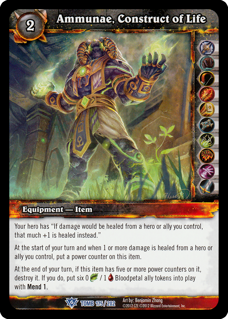 Ammunae, Construct of Life