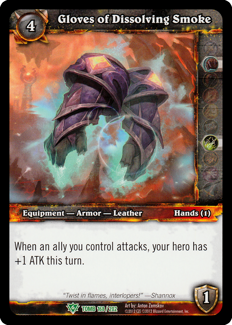 Gloves of Dissolving Smoke