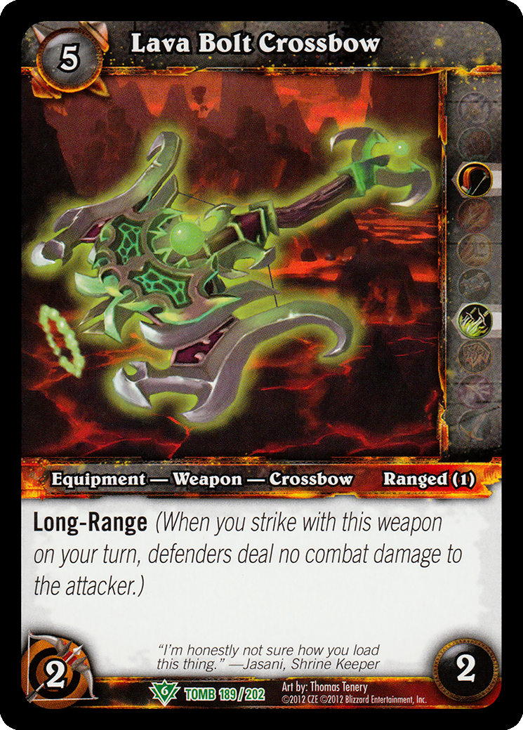 Lava Bolt Crossbow
