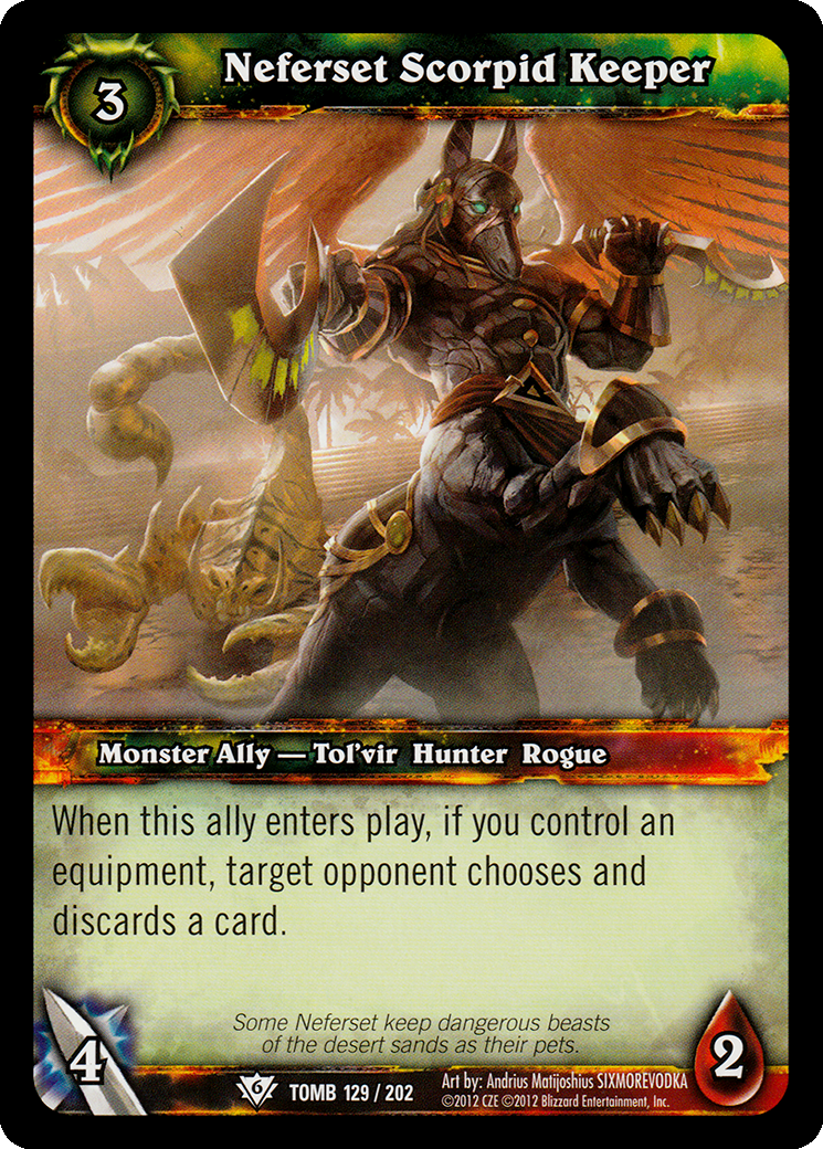 Neferset Scorpid Keeper