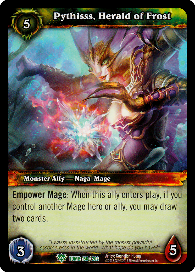 Pythisss, Herald of Frost