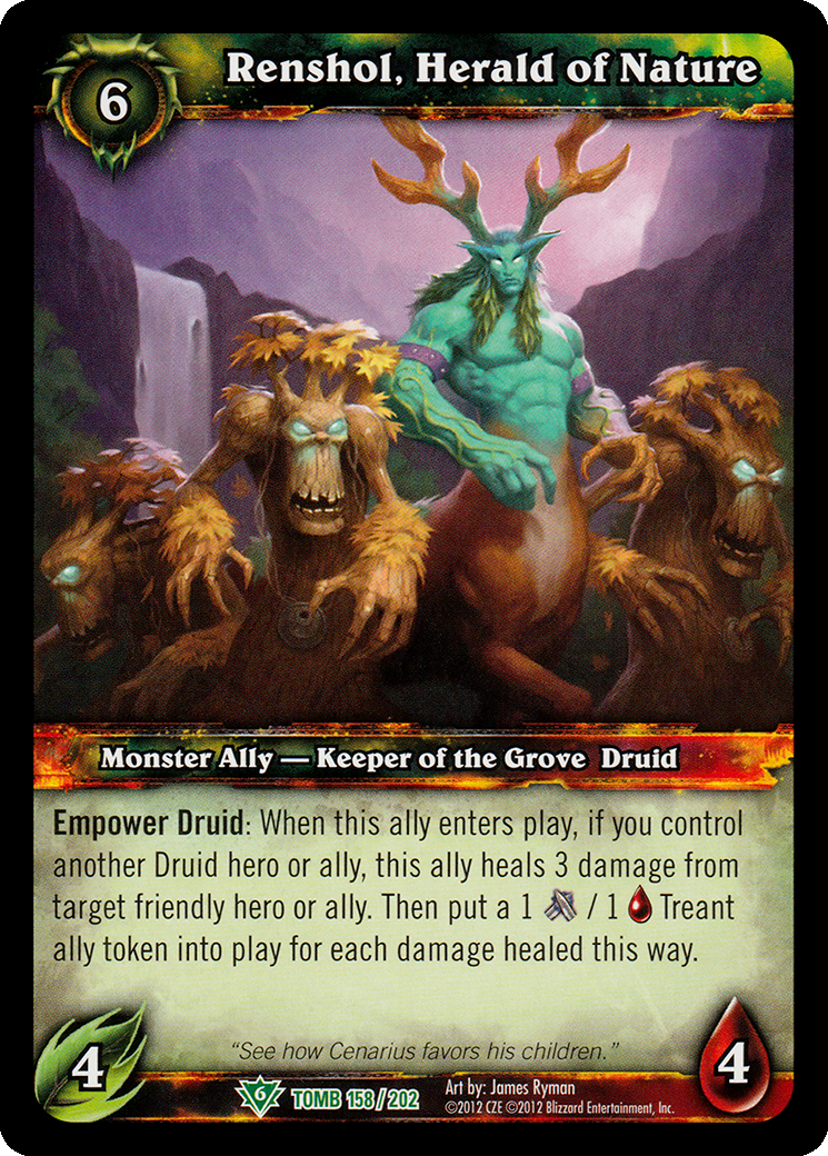 Renshol, Herald of Nature