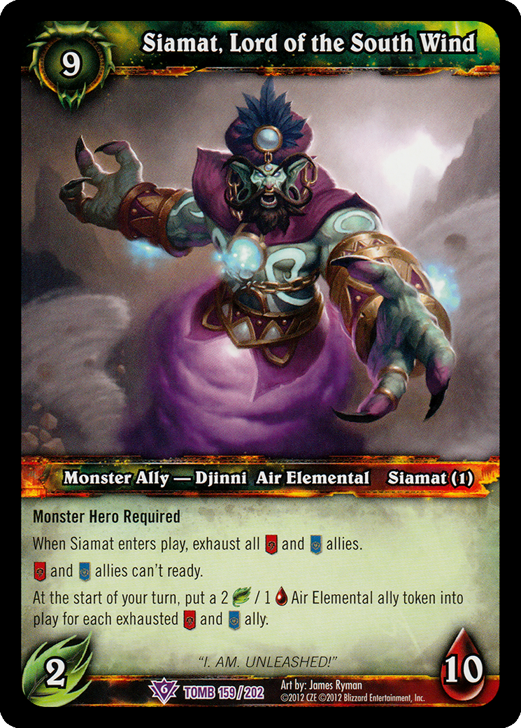 Siamat, Lord of the South Wind